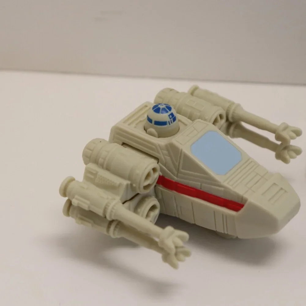 Lot of 4 Star‎ Wars Vehicles Made of Hard Plastic some made for Burger King